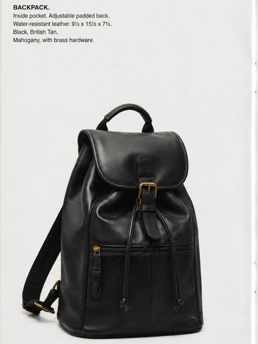 New, Vintage Coach XL Backpack, USA - Picture 16 of 16